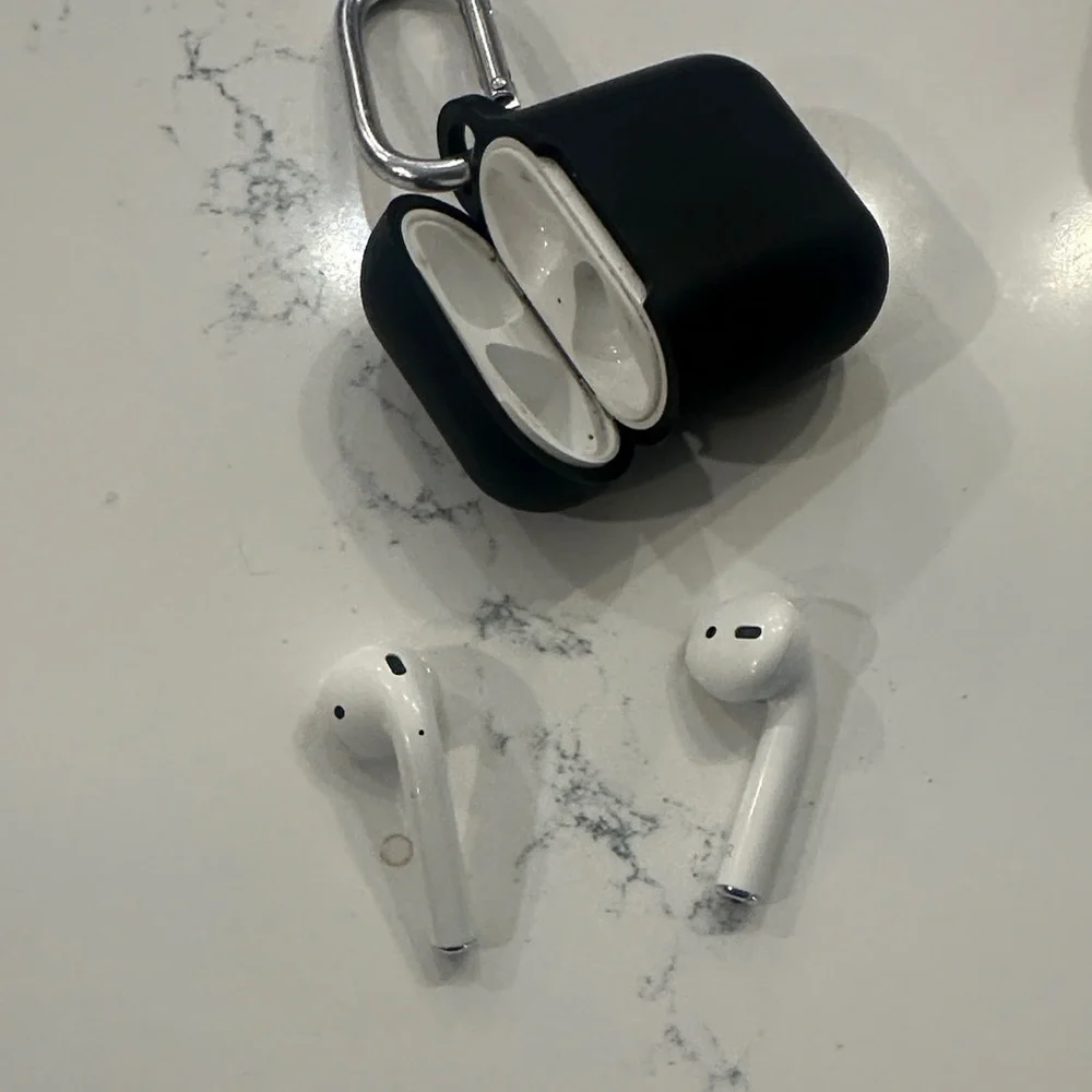Wireless Earbuds with Black Case